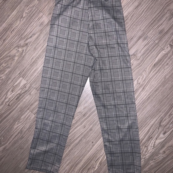 SHEIN Plaid Pants - Picture 2 of 2
